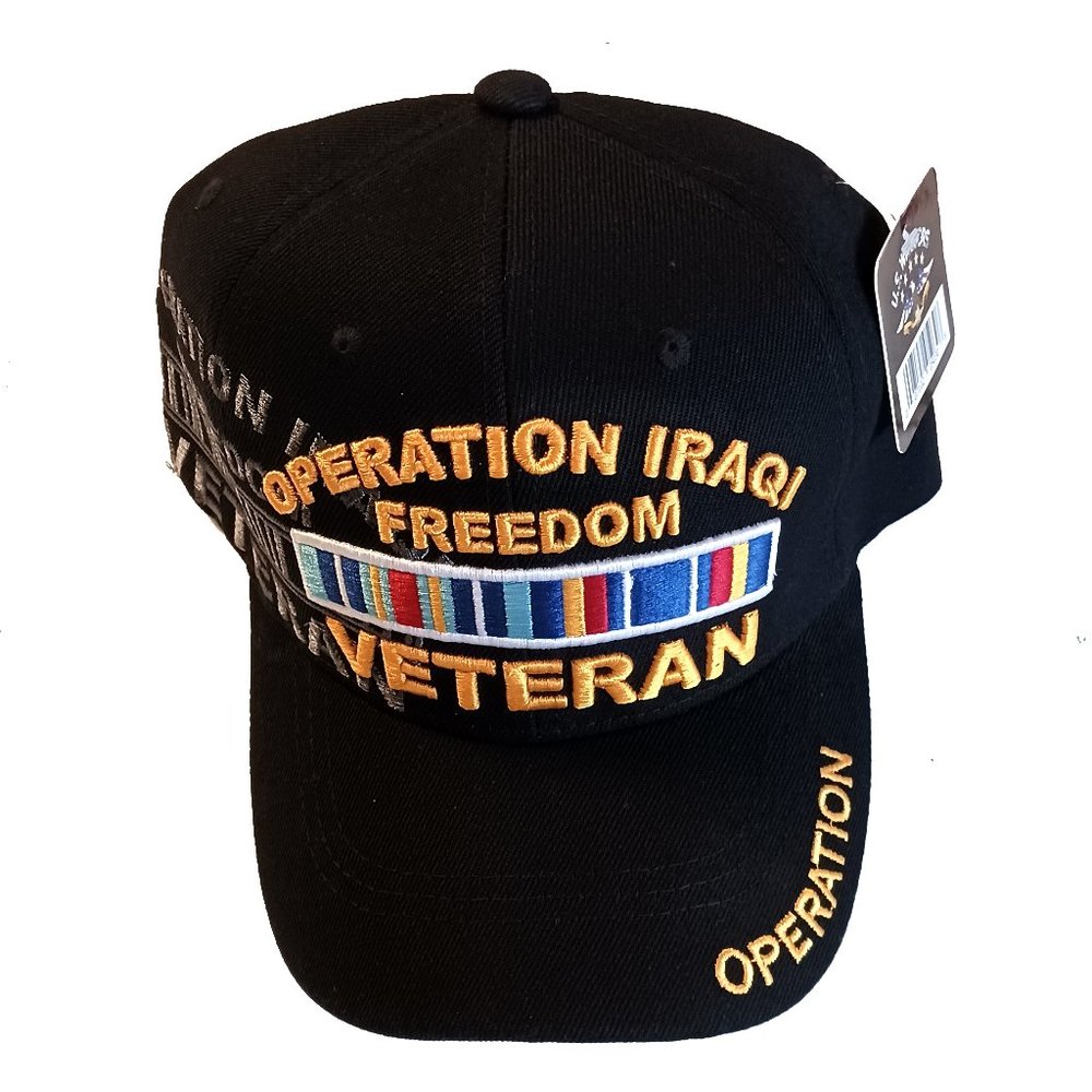 Operation Iraqi Freedom Veteran Hat (Black)